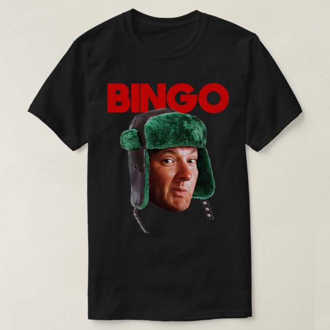 Camiseta Prisin Eddie BINGO (Frente do Design)