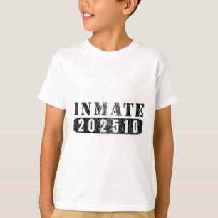Camiseta Prisioneiro 202510 Prisonho Preguiçoso Engraçado C