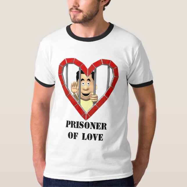 Camiseta Prisioneiro do amor (Frente)