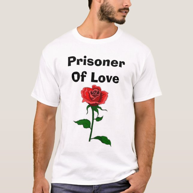 Camiseta Prisioneiro do amor (Frente)