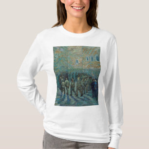 Camiseta Prisioneiros Exercendo 1890 por Vincent van Gogh