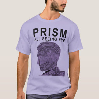 Camiseta PRISMA - todo o olho de vista - violeta