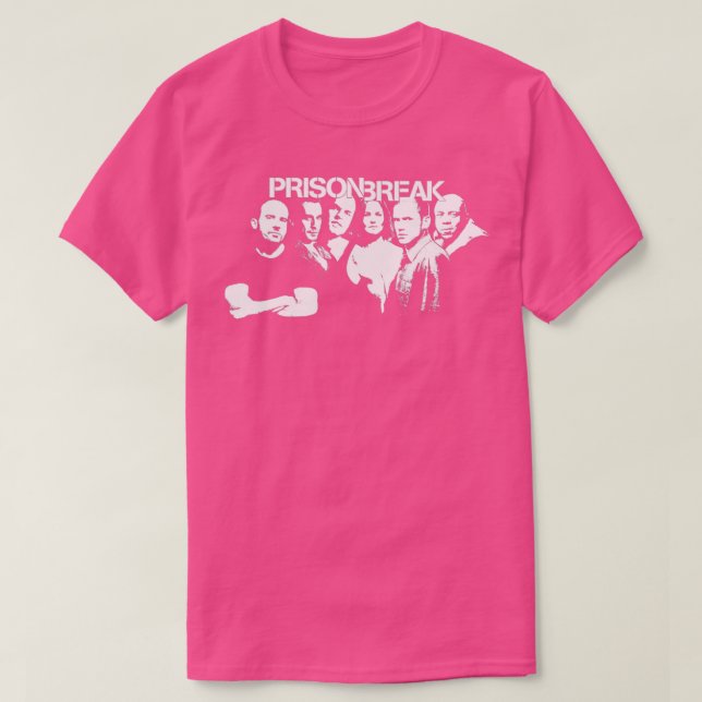 Camiseta Prison Break Cast (Frente do Design)