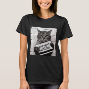 Camiseta Prisonista Da Prisão De Gato Prisonho Gatinho Mau