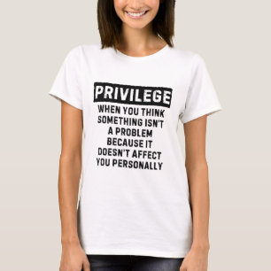 Camiseta Privilégio Explicado Vidas Negras Problema Hist Pr