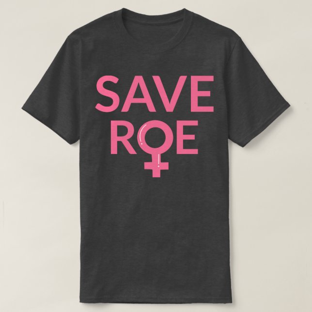 Camiseta Pro Aborto Save Roe v Wade III (Frente do Design)