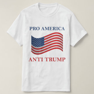Camiseta Pro America Anti Trump