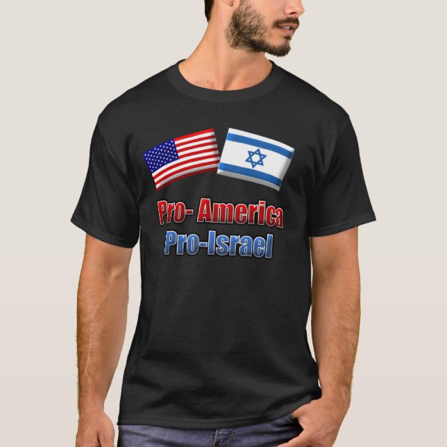 Camiseta Pro-América/Israel (Frente)