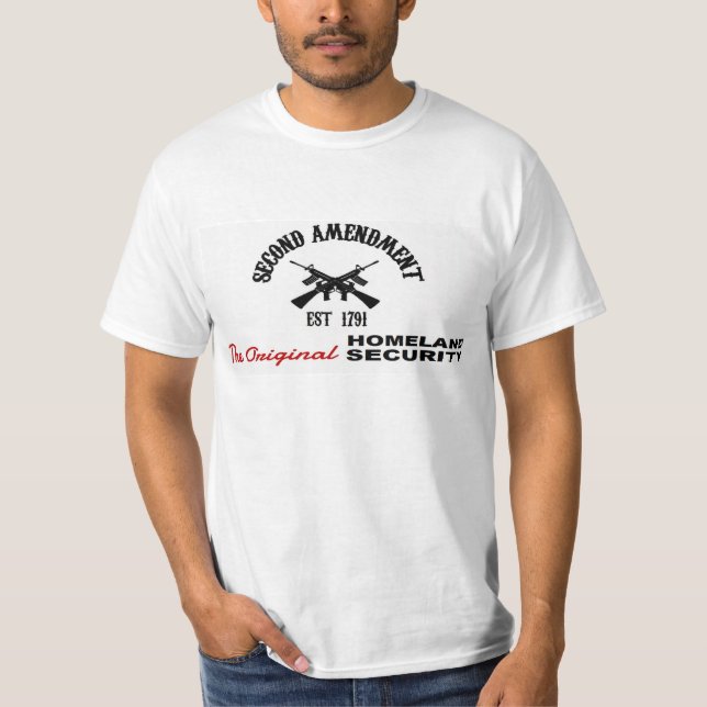 Camiseta PRO ARMA: ALTERAÇÃO da SEGURANÇA INTERNA ORIGINAL (Frente)