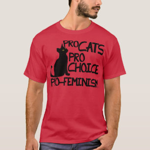Camiseta Pro Cats Pro Choice Pro Feminismo