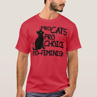 Camiseta Pro Cats Pro Choice Pro Feminismo