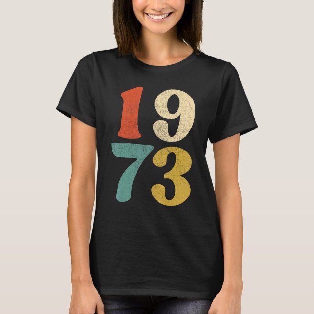 Camiseta Pro Choice Feminist Rights Pro Roe 1973 (Frente)