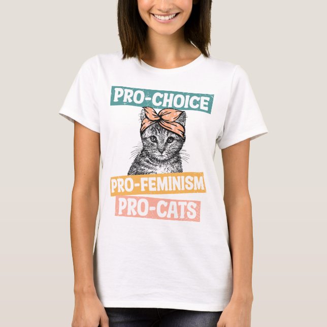 Camiseta Pro Choice Pro Feminismo (Frente)