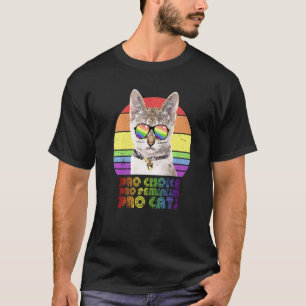 Camiseta Pro Choice Pro Feminismo Pro Cat Lgbtq Feminista 1