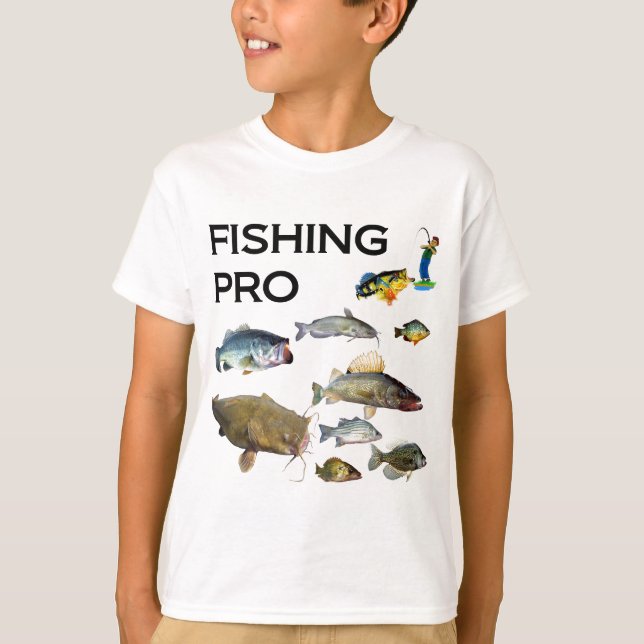 Camiseta Pró de pesca (Frente)
