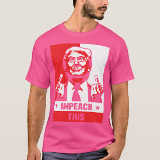 Camiseta Pro Donald Trump Republicano Impeach T