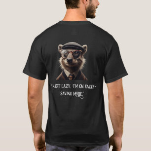 Camiseta Pro em ser preguiçoso
