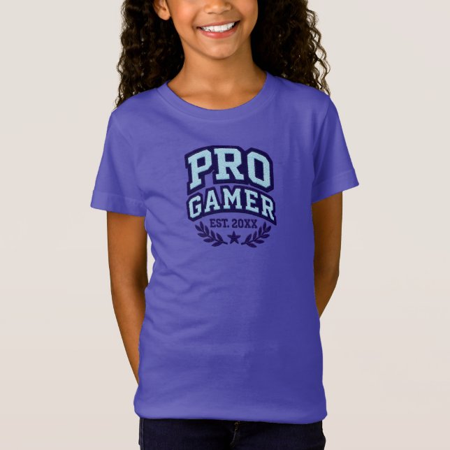 Camiseta PRO GAMER - Varsity Chenille Patch (Frente)
