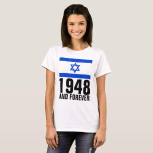 Camiseta PRO-ISRAEL1948 E T-Shirts JUDICIÁRIAS PARA SEMPRE