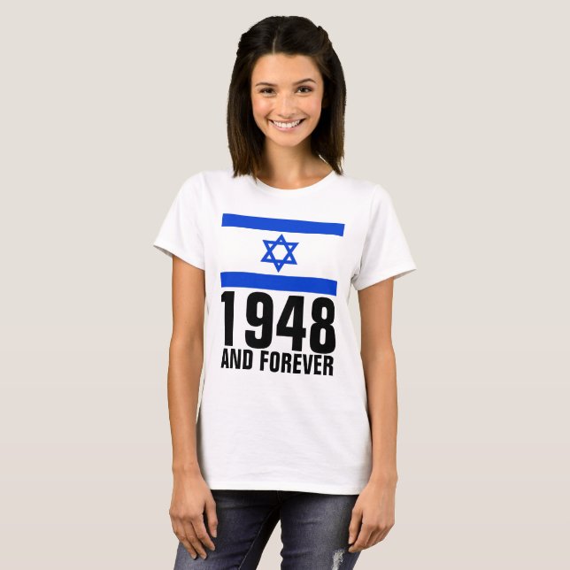 Camiseta PRO-ISRAEL1948 E T-Shirts JUDICIÁRIAS PARA SEMPRE (Frente Completa)