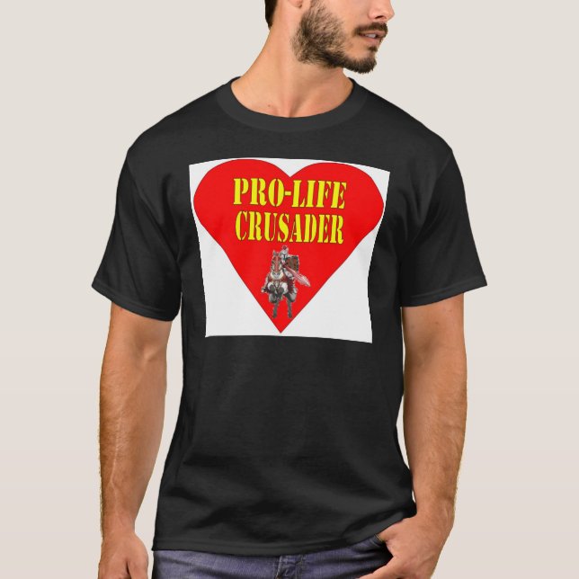CAMISETA PRO LIFE CRUSADER (Frente)