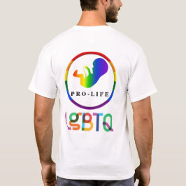 CAMISETA PRO-LIFE LGBTQ