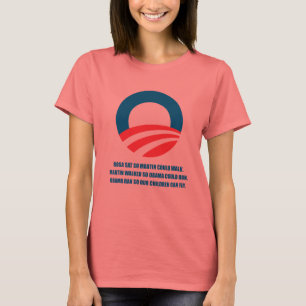 Camiseta Pro-Obama - MARTIN ANDOU ASSIM QUE OBAMA PODERIA