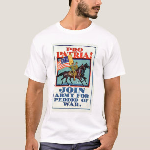 Camiseta Pro Patria!  Junte-se ao exército (US02096A)