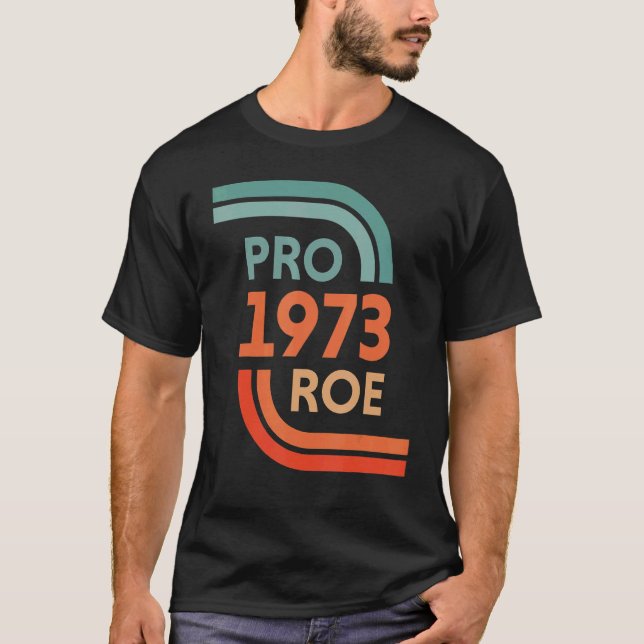 Camiseta Pro Roe 1973 Roe Vs Wade Pro Escolha Direitos da M (Frente)