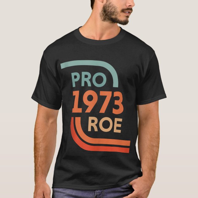 Camiseta Pro Roe 1973 Roe Vs Wade Pro Escolha Direitos da M (Frente)