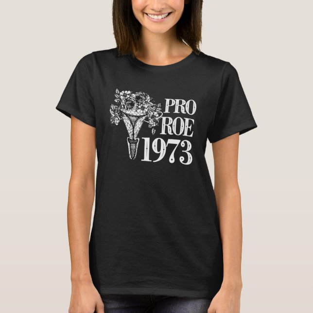 Camiseta Pro Roe 1973 Roe Vs Wade Pro Escolha Direitos da M (Frente)