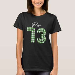 Camiseta Pro Roe 1973 Xadrez Buffalo - direito de aborto