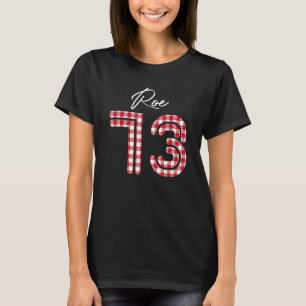 Camiseta Pro Roe 1973 Xadrez Buffalo - direito de aborto