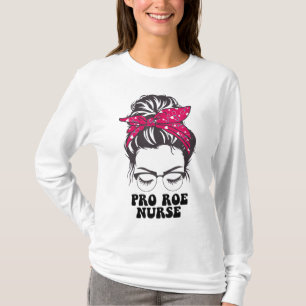 Camiseta Pro Roe Enfermeira baga pão mestiço direito reprod