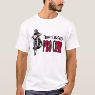 Camiseta PRO t-shirt Turbocharged do dragbike dos comp(s)
