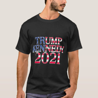 Camiseta Pro Trump Kennedy Jr 2021 EUA Flag Trump President