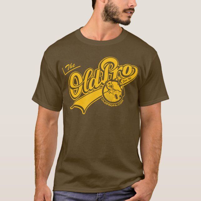 Camiseta Pro velho original (goldenrod) (Frente)