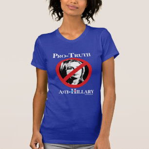 Camiseta Pro-Verdade Anti-Hillary - anti branco do png de