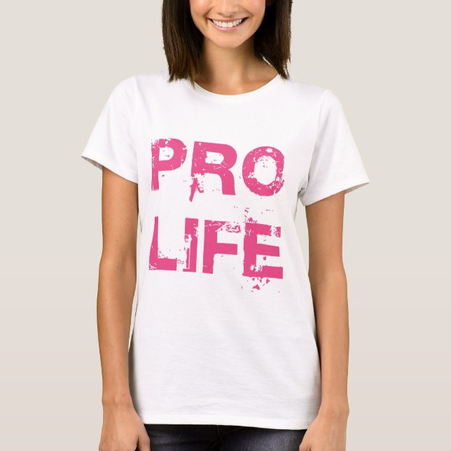 Camiseta Pro vida (Frente)