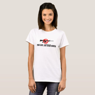 Camiseta Pro vida após o nascimento