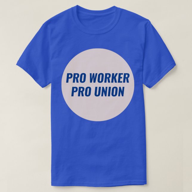 Camiseta Pro Worker Pro Union (Frente do Design)