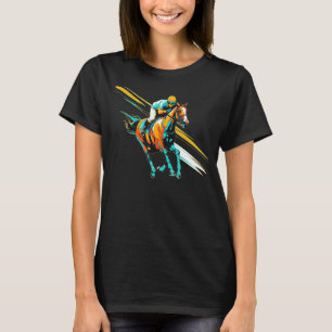 Camiseta Probabilidades de apostas em corridas de cavalos