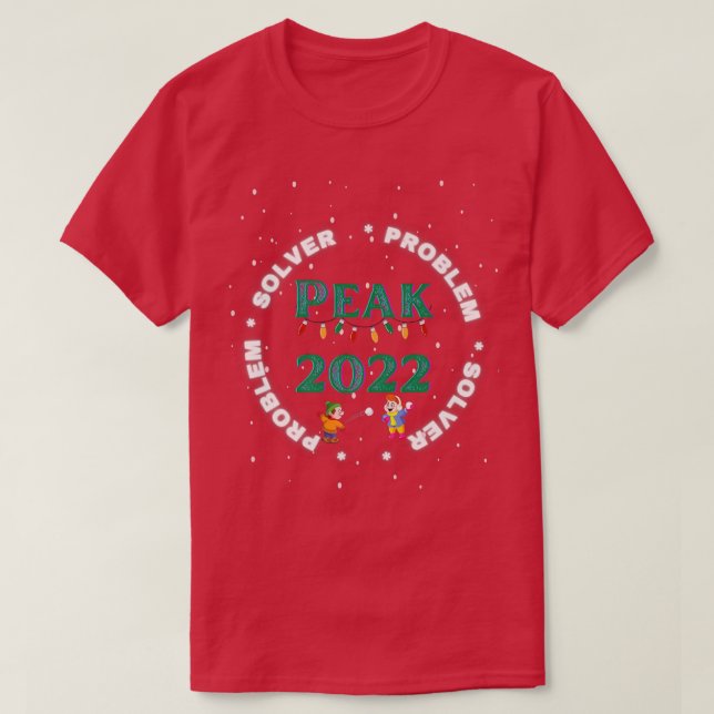 Camiseta Problem Solver 2022 - Pico de Bola de Neve - Ch (Frente do Design)