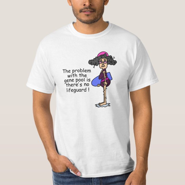 Camiseta Problema com a Piscina de Gene (Frente)