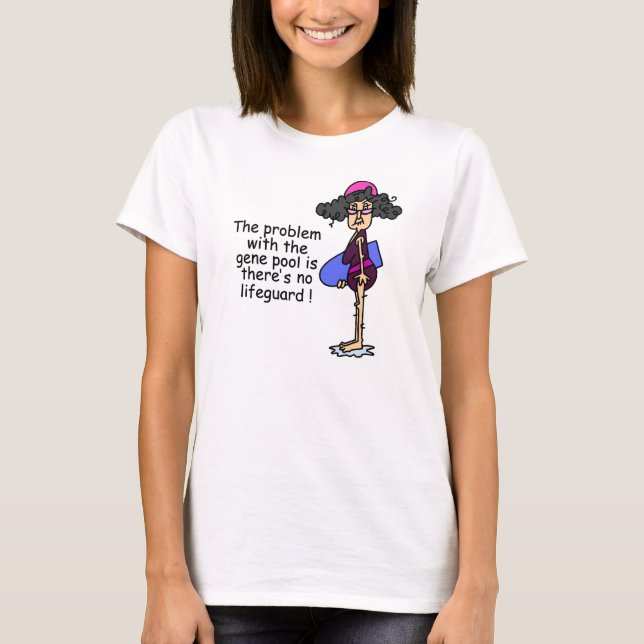 Camiseta Problema com a Piscina de Gene (Frente)