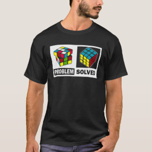 Camiseta Problema competitivo com o cubo de Quebra-cabeça