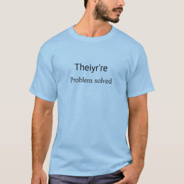 Camiseta Problema de Gramática Resolvido
