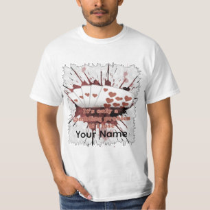 Camiseta Problema de jogo de pôquer