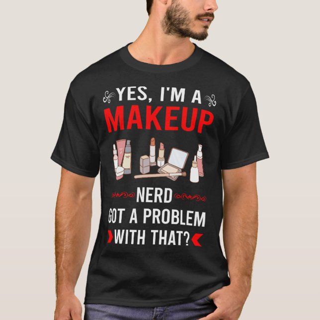 Camiseta Problema de maquiagem (Frente)