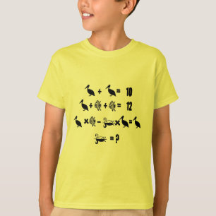Camiseta Problema de Matemática
